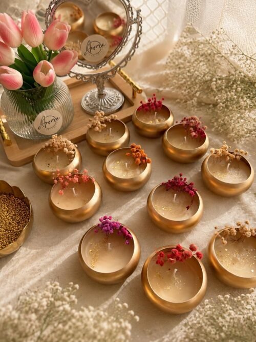Round Urli Candle