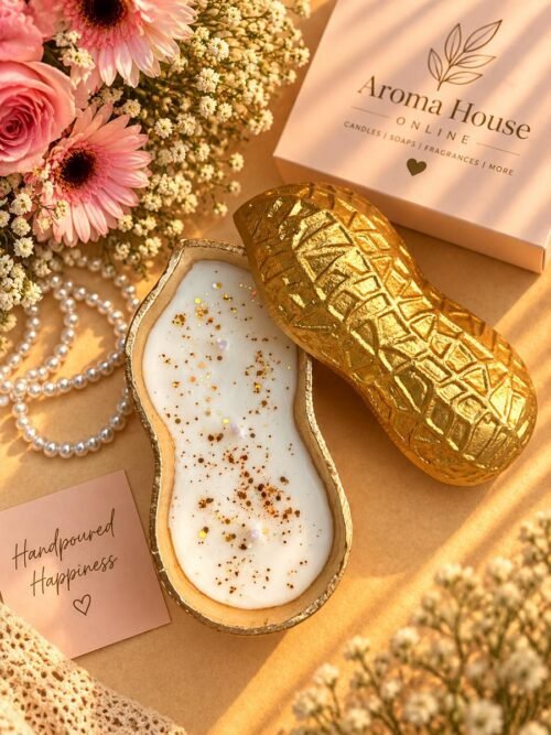Peanut Shape Urli Candle