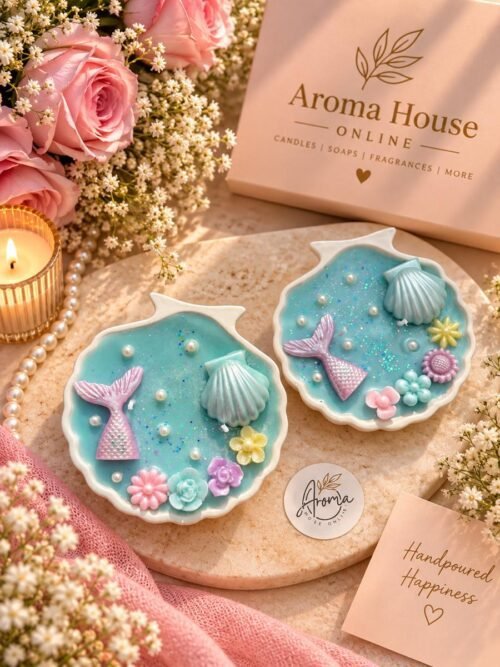 Shell Beach Theme Candle