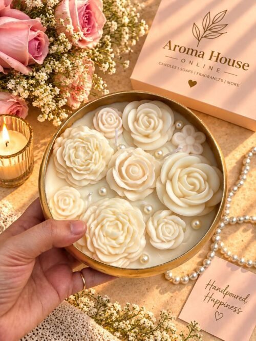 White Serenity Urli Candle