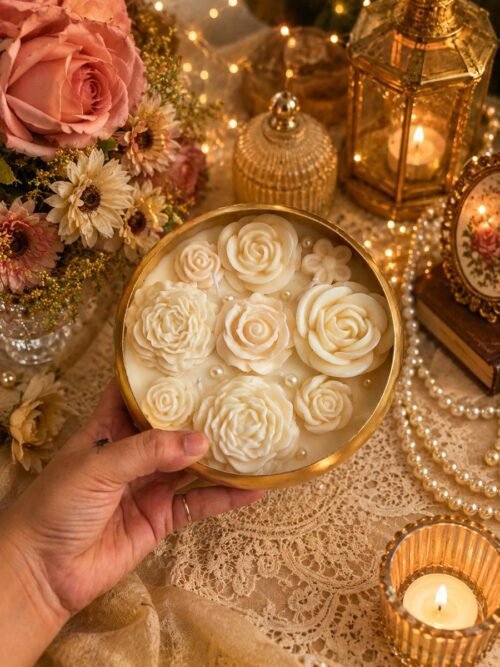 White Serenity Urli Candle