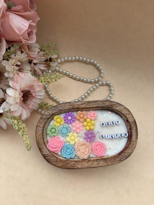 Wooden Boat Custom Candle