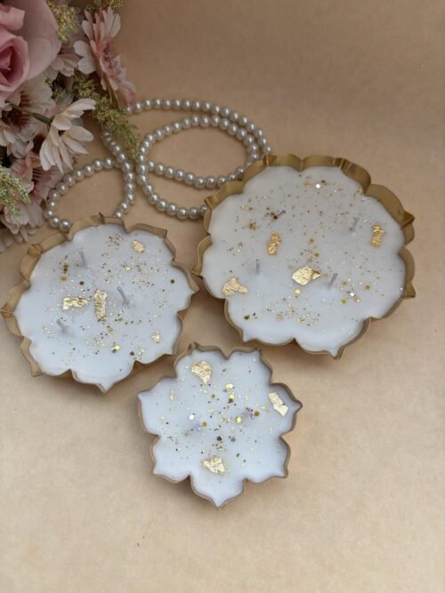 Lotus Shape Urli Candle