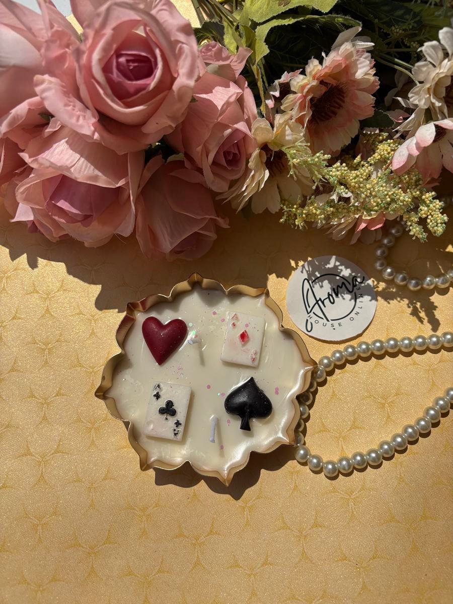 Poker Theme Urli Candle