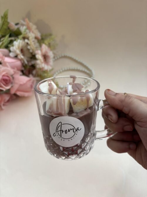 Hot Chocolate Marshmallow Candle