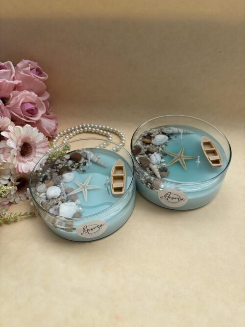 Ocean Theme Candle