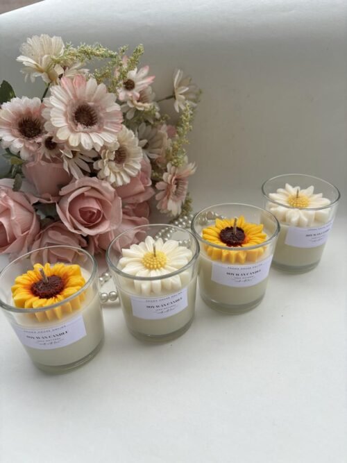 Daisy | Sunflower Jar Candle