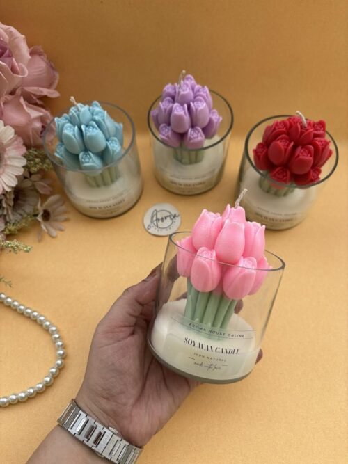 Tulip Jar Candle