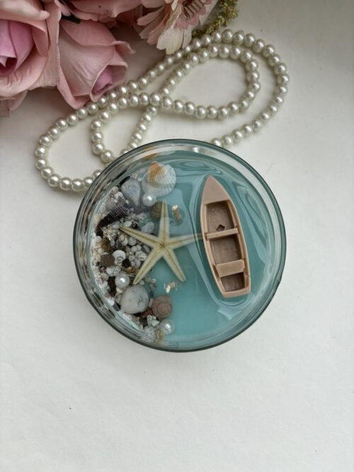 Ocean Theme Candle