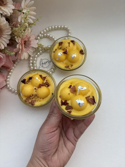 Rasmalai Candle