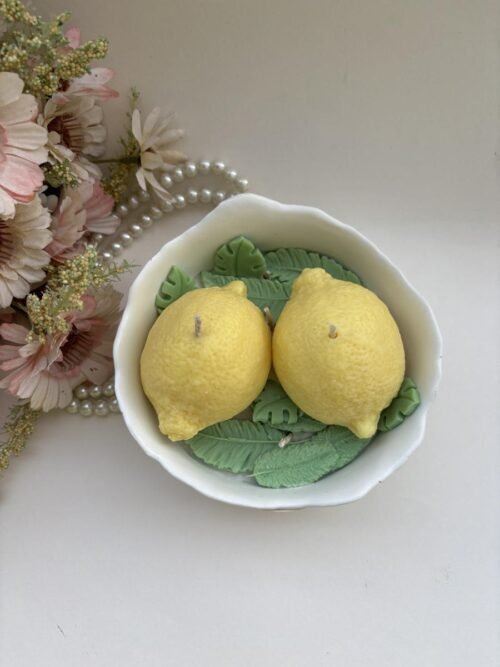 Lemon Whisper Summer Bowl Candle