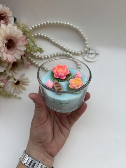 Lotus Pond Jar Candle