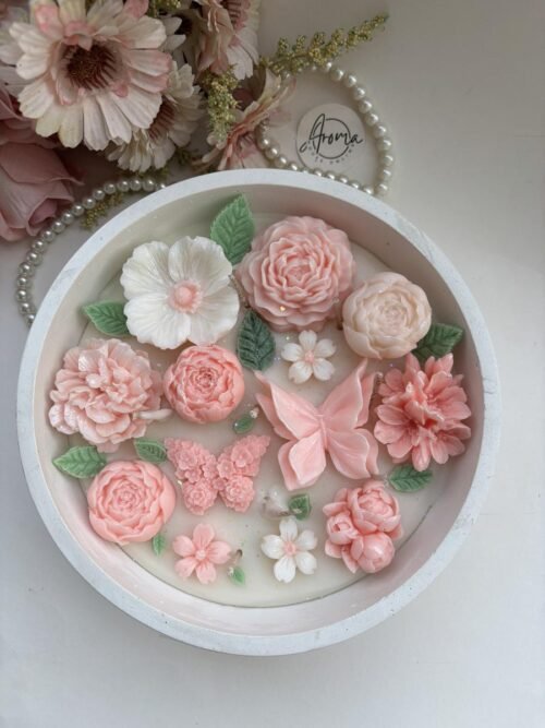 Floral Blooming Serenity Candle