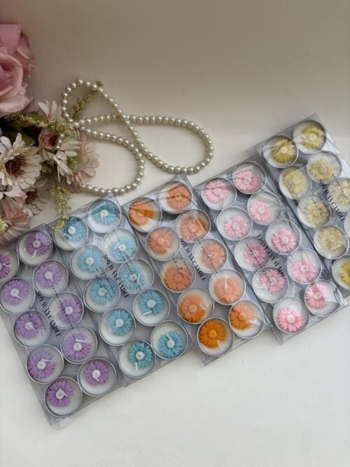 Flower Tealight Gift Boxes