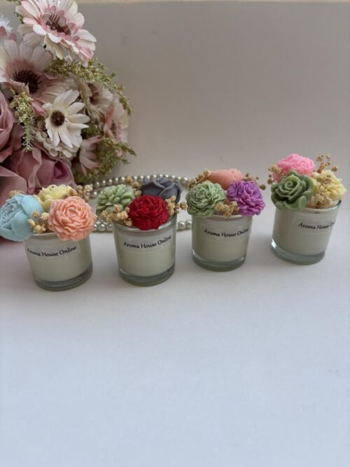 Flower Bouquet Candle
