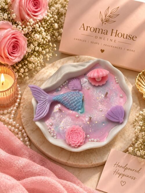 Moonlit Mermaid Candle