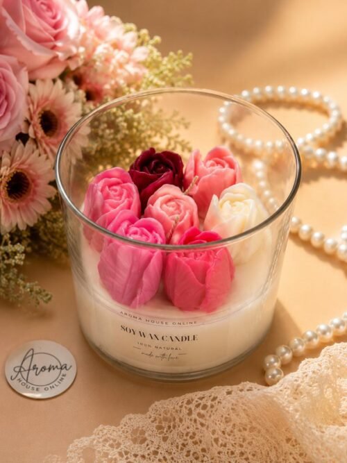 Tulip Garden Jar Candle