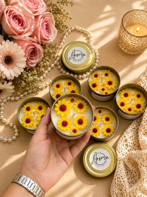 Sunshine Tin Jar Candle