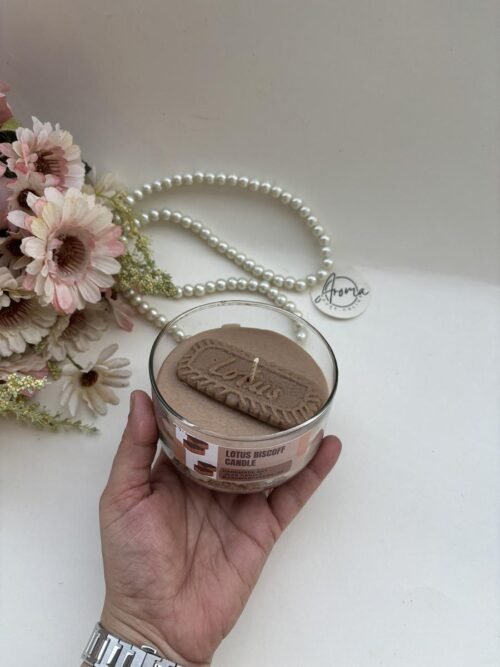 Lotus Biscoff Cheesecake Candle