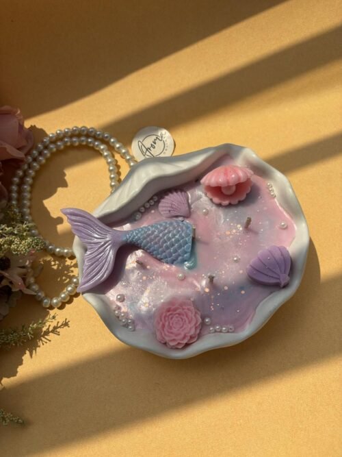 Moonlit Mermaid Candle
