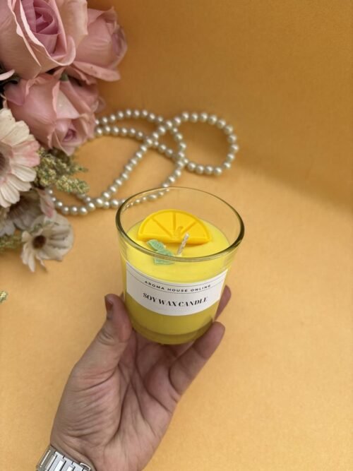 Lemonade Jar Candle