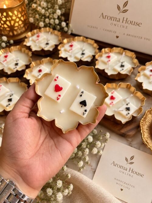 Poker Theme Urli Candle