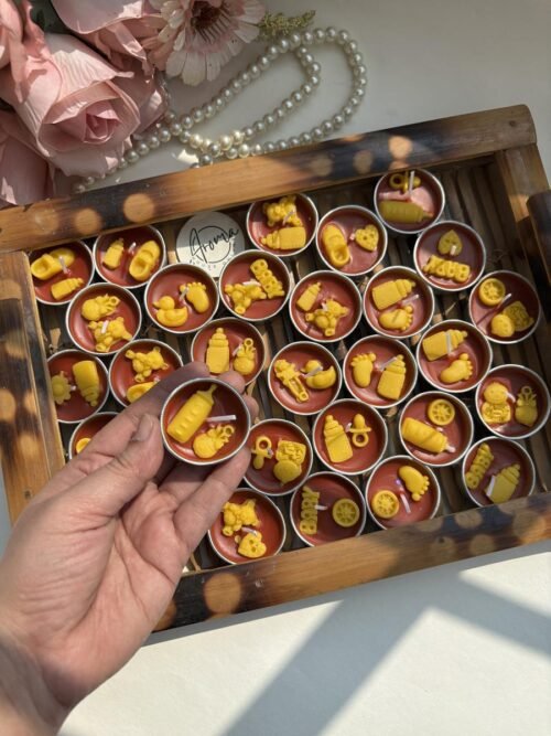 Baby Shower Theme Tealights Candle (set of 5 Pcs)