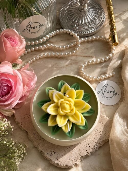 Lotus Urli Candle