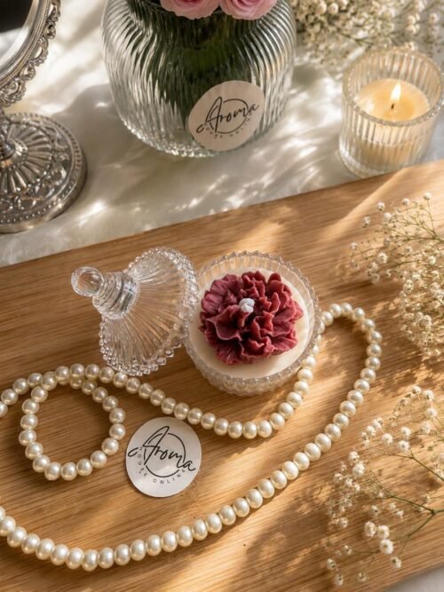 Carnation Lining Jar Candle