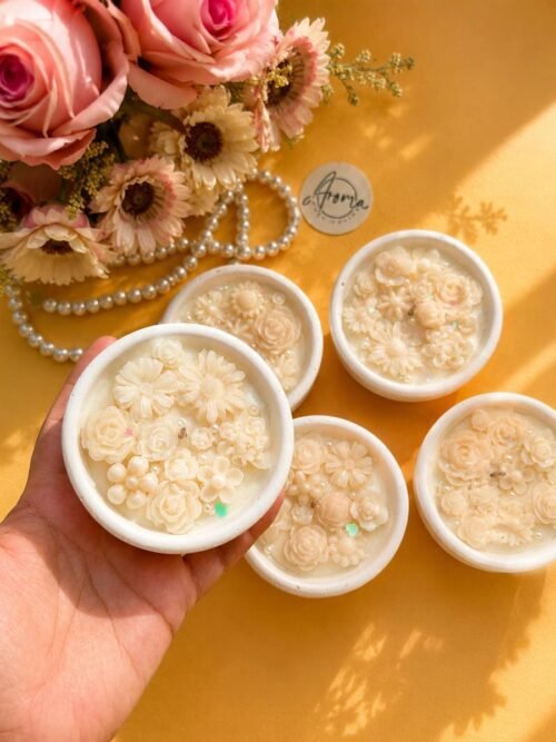 Flower Jar Candle