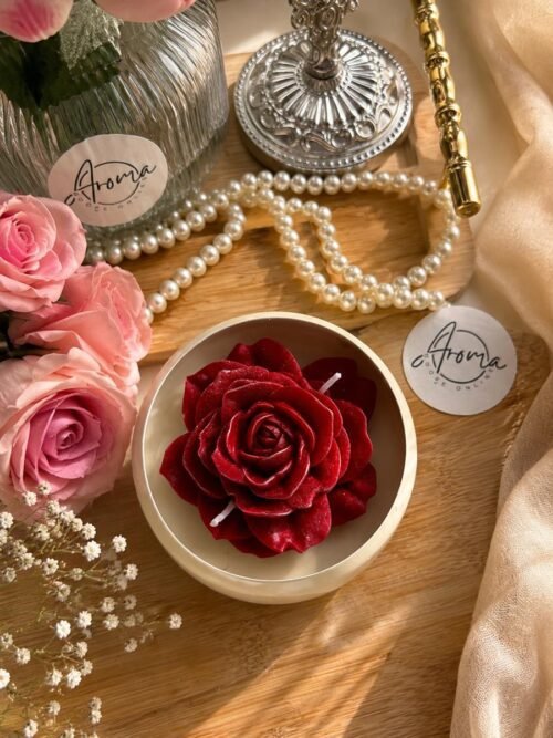 Rose Urli Candle