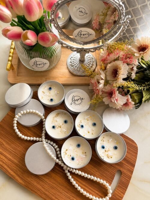 Evil Eye Tin Jar Candle