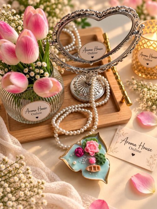 Lotus Pond Urli Candle