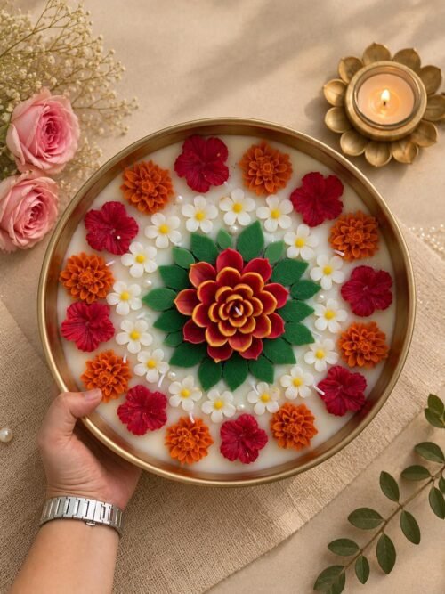 Rangoli Utsav Thaal Candle